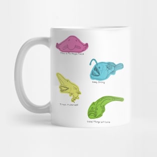 Optimistic Ugly Fish Mug